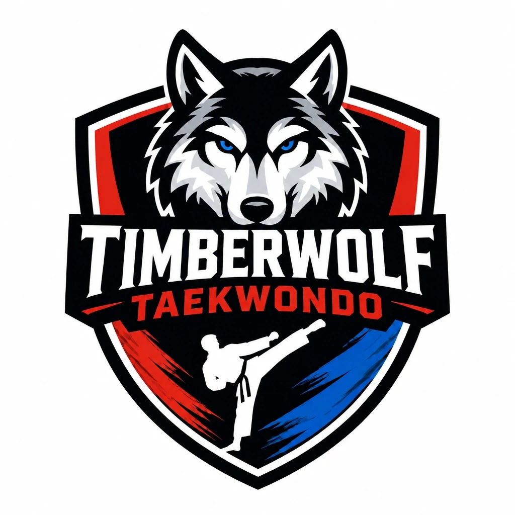 Timberwolf Taekwondo official logo